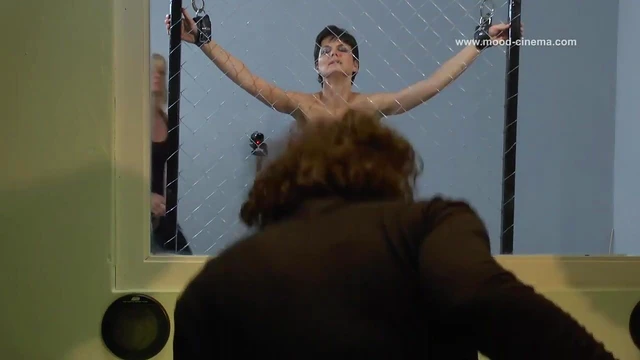 Blonde Spanks Cute Brunette's Ass Until She Moans Loudly