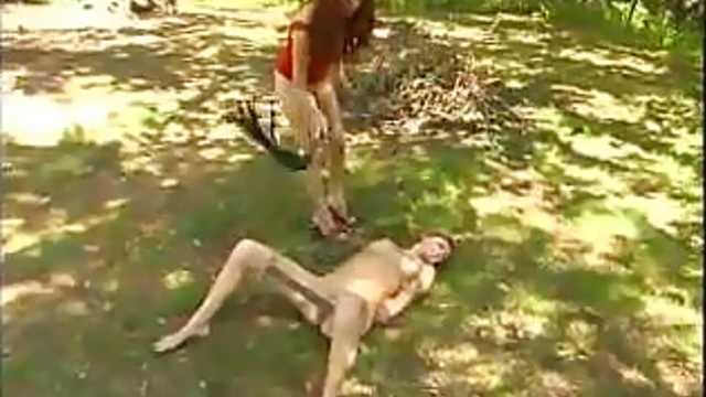 Naughty Audrey Leigh Gets Harsh Punishment Indoors & Outdoors For Disobedience