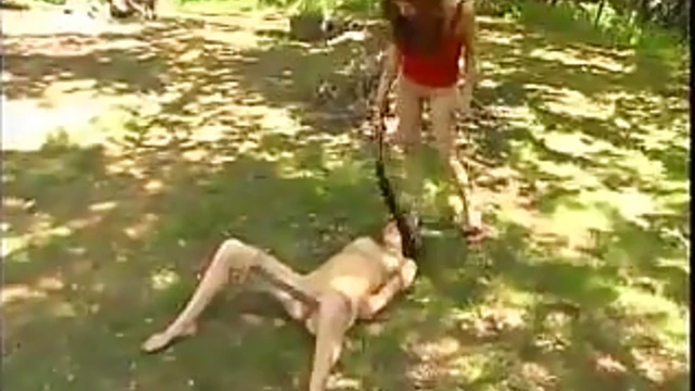 Naughty Audrey Leigh Gets Harsh Punishment Indoors & Outdoors For Disobedience