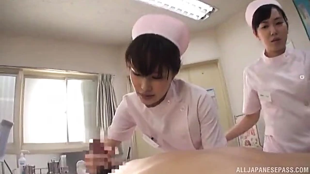 Caring Japanese Nurse Offers Patient A Pleasurable Blowjob Experience