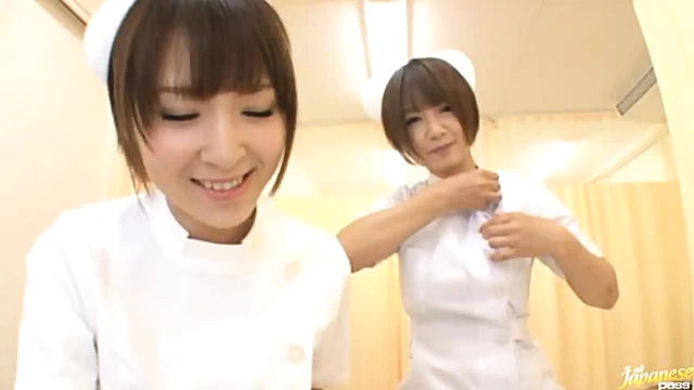Two Sexy Asian Nurses Give Amazing Pov Handjobs And Titfucking Treat