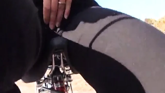 Cute Cardigan-Clad Japanese Beauty Welcomes Cock On Her Bike Ride