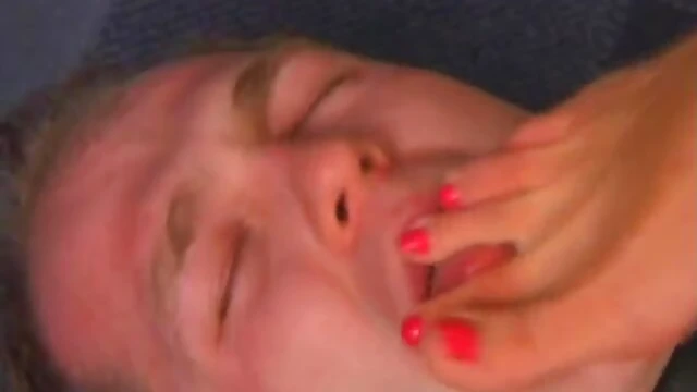 Submissive Man Endures Painful Flogging from Dominant Mistress's Whip