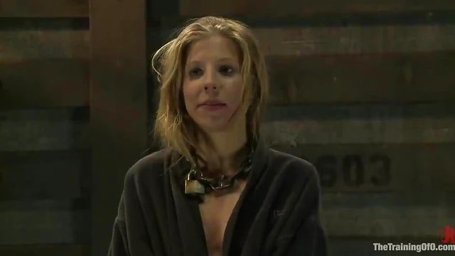 Submissive Girl Takes Cock In Mouth Before Strap-On Fuck Fest