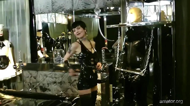 Caped Lover Faces Lady Kandy's Punishing Hard Sex Encounter