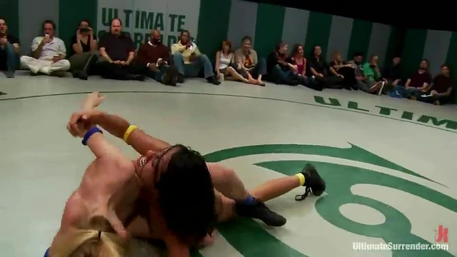 Intense Catfight Turns Into Steamy Lesbian Encounter With Passionate Touches