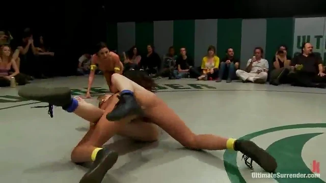 Intense Catfight Turns Into Steamy Lesbian Encounter With Passionate Touches