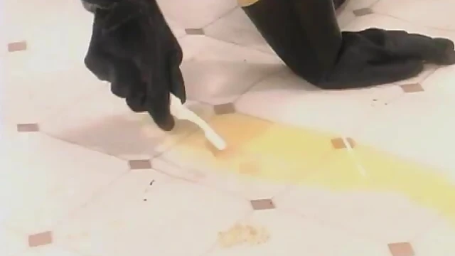 Lesbian Slave Wears Gas Mask Gets Harsh Punishment from Mistress