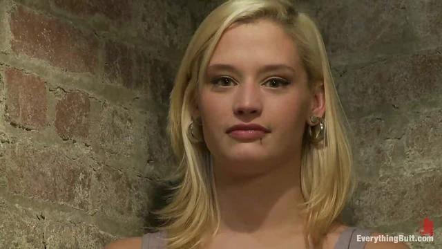 Blonde Bound and Slapped Gets Strap-On Ass Fucked Hardly