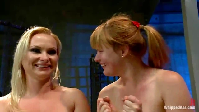 Katja Kassin Dominates Claire Robbins with Strap-on Fucking Pleasure