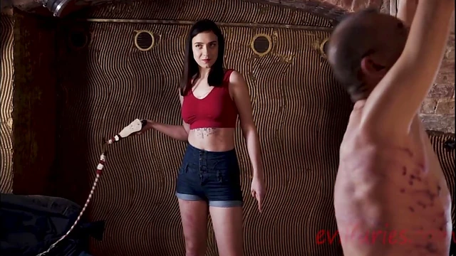 Dominant Mistress Kyra Gives Handjob & Enjoys Submissive Power Play