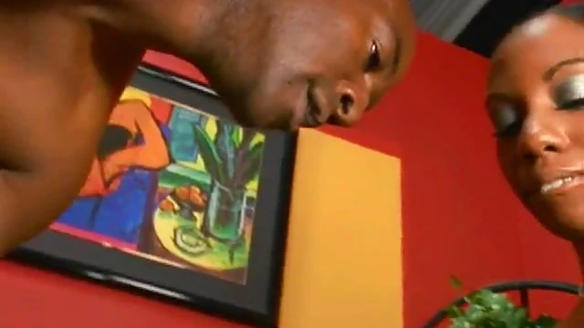 Ebony Lover With Massive Cock Balls Deep In Perfect Black Pussy