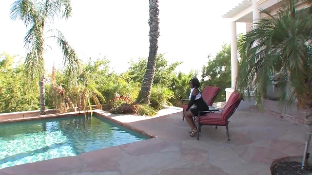 Sizzling Black Beauty Bounces Her Big Natural Boobs During Hot Fuck Session