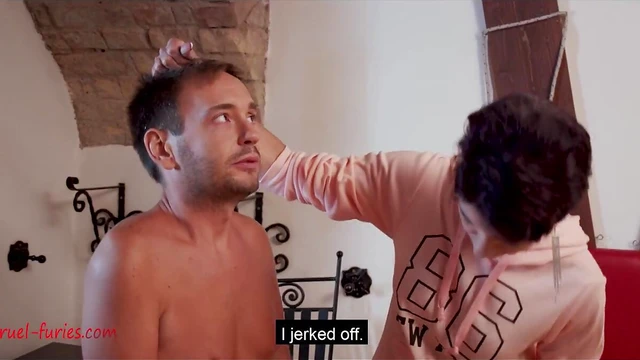 Blonde Lady Roxana Enjoys BDSM Fun With Her Man