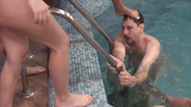 Femdom Party with Joschi Gets Dominated by Hot Mistresses