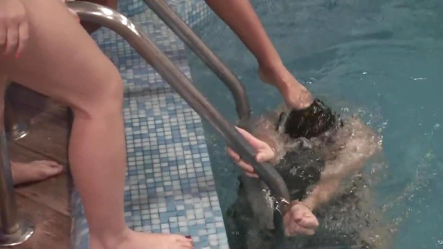 Femdom Party with Joschi Gets Dominated by Hot Mistresses