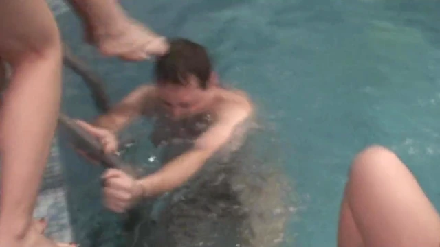 Femdom Party with Joschi Gets Dominated by Hot Mistresses