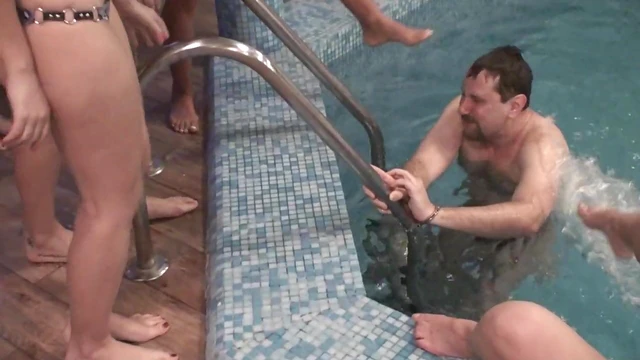 Femdom Party with Joschi Gets Dominated by Hot Mistresses