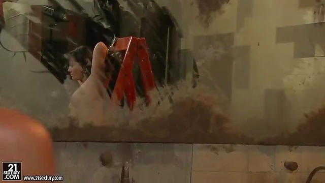 Hot Lesbian Kathia Punishes Adelaida With Steamy Fuck Action