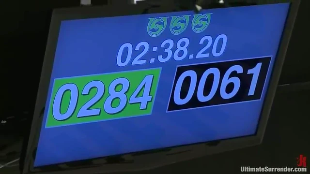 Tori Lux Gets Hot Toy Action from Two Chicks Inside the Ring