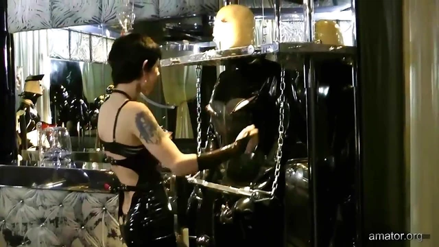 Kinky Lady Kandy Seduces Costumed Friends for Extreme Sex Games Night