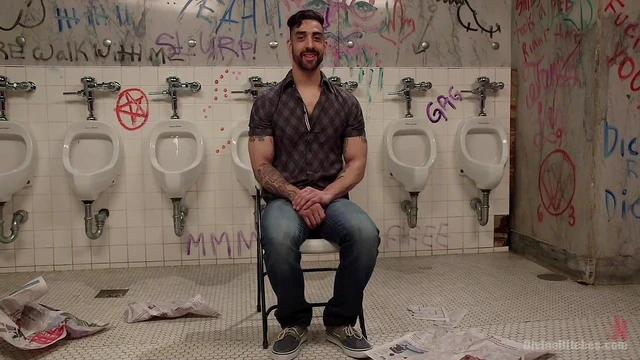 Tied Dude Awaits Punishing Whip Slaps from Mistress Madeline Marlowe's Hand