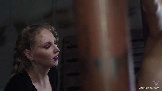 Blonde Master Takes Rough Control Over Tiny-Titted Teen's Pleasure