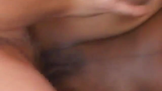 Petite Ebony Chick Bends Over for White Guy's Hot Throbbing Cock