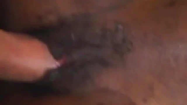 Petite Ebony Chick Bends Over for White Guy's Hot Throbbing Cock