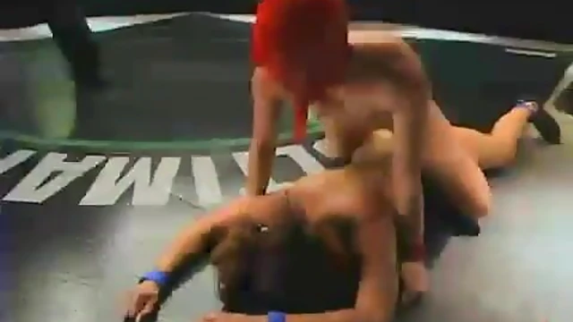 Isis Love Seduces Crimson Ninja by Toy Teasing Before He Pleases Her Core