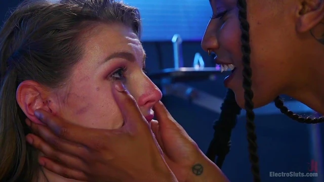 Nikki & Ella's Hot Lesbian BDSM Scene: Pussy Licking Leads to Intense Action