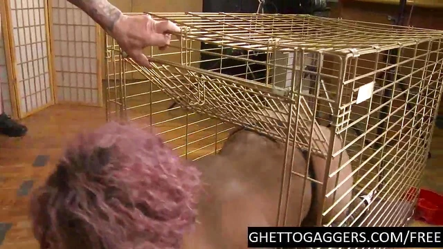 Submission Slut Gets Owned after Begging for Deep Throat Action