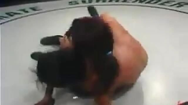 Defeated Ebony Girl Gets Toyed by Winning Asian Chick Hard