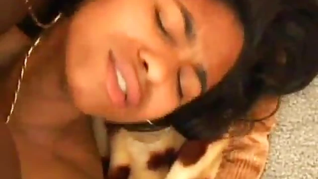 Ebony Beauty Takes Charge Riding His Massive Thick Cock