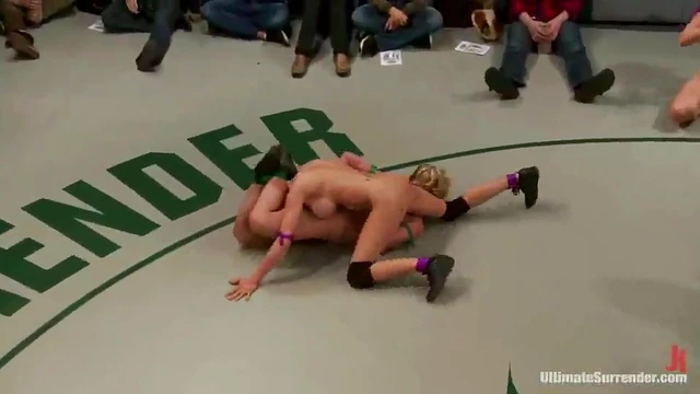 Fierce Fight Ends With Three Hot Girls Sharing Steamy Face Sitting Action