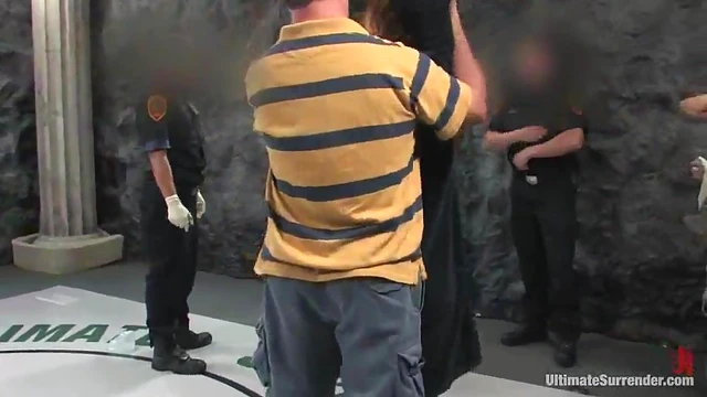 Professional Nudity Wrestling Showcases Two Hot Girls Fighting Sensually