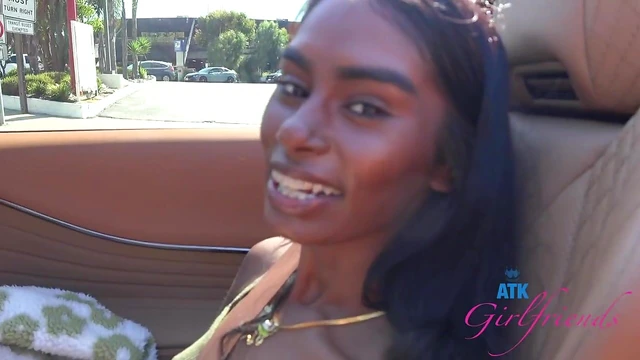 Passionate Ebony Darling Fae Loves Moaning Loudly During Public Fuck Fest