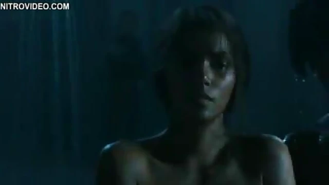 Sensual Halle Berry Loses It Under Pouring Water's Steamy Temptation