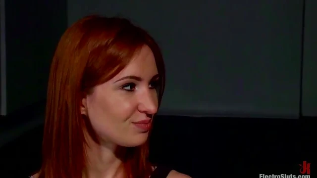 Lesbian Domme Brutally Fists Submissive Redhead's Pussy Until She Cries Out Loudly