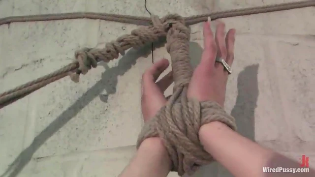 Outdoor Lesbian Bondage Showcases Stunning Urban Views & Passionate Sex Acts