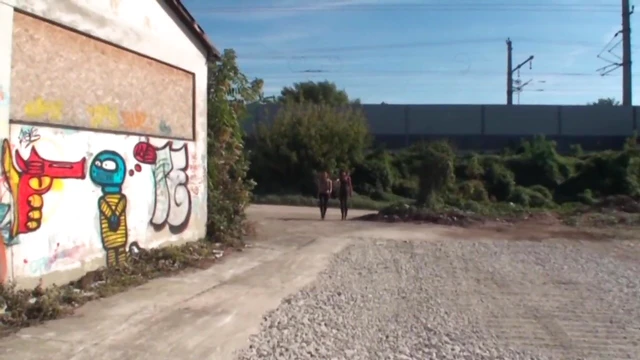 Bratty Girls Force Homeless Guy into Submissive Sex Acts Outdoors