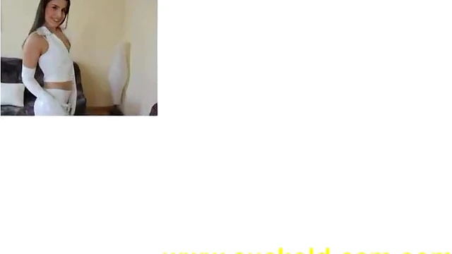 Fetish Femdom Cuckolds Submissive Husband with Hard Cock Punishment