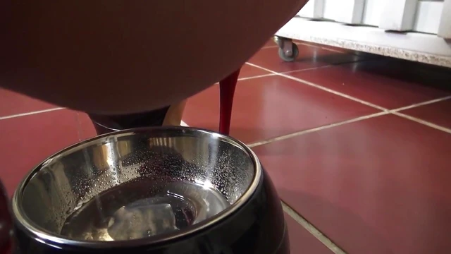 Submissive Slave Drinks Piss Craving Dominant Mistress's Control Actively