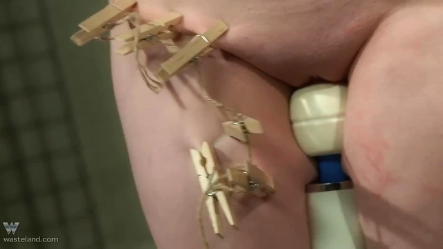 Blonde Tied Up Gets Brutally Spanked by Dominant Mistress for Pleasure