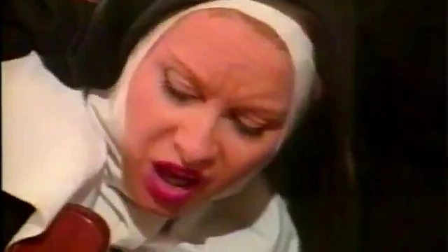 Dominant Mistress Punishes Naughty Nun's Juicy Booty Hard
