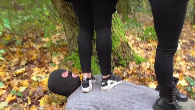 German Pro Porn Domme Tramples Submissive with Seductive Dominance Play