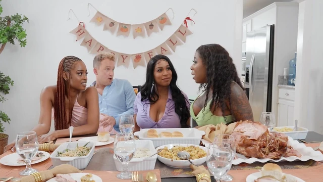 Steamy Group Sex: Gogo & Paris Get Fucked Hard Together