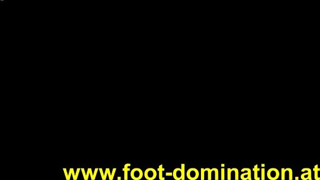 Sexy Foot Worship Ritual by Dominant Femdom Mistress