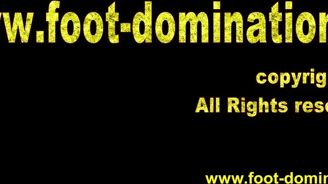 Sexy Foot Worship Ritual by Dominant Femdom Mistress