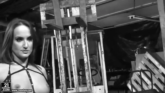 Passionate Lesbian Dominance Captured Exquisitely in Monochrome